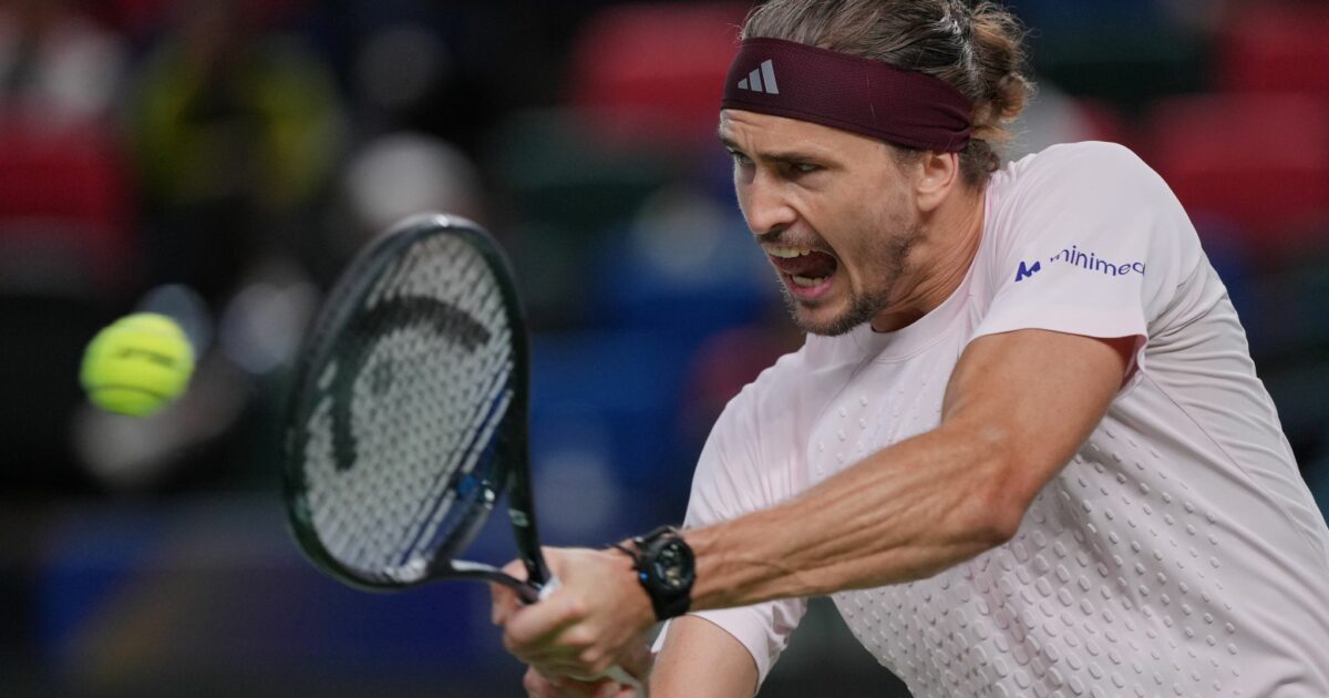 Alexander Zverev steht im Halbfinale von Shanghai. (Archivbild)