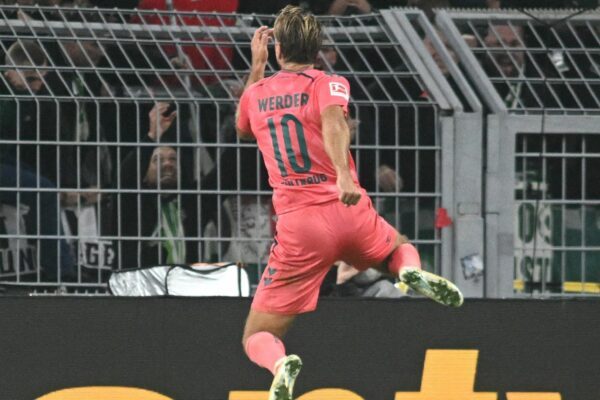 Füllkrug trifft zum 2:2 bei seinem Ex-Club.