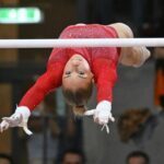 Lea Quaas zeigt bei der zweiten WM-Qualifikation den besten Mehrkampf.