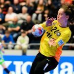 Handball-Nationaltorhüterin Sarah Wachter ist beste DHB-Akteurin im Spiel gegen die Niederlande.