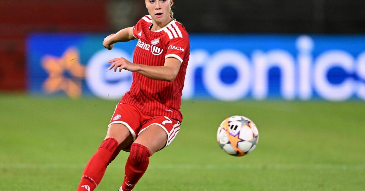 Giulia Gwinn musste gegen Frankfurt ausgewechselt werden. (Archivbild)