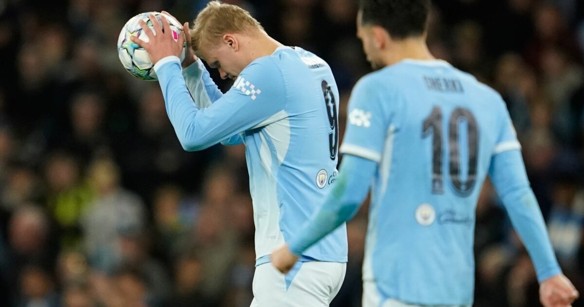 Für Manchester City lief es trotz des Tores von Erling Haaland (links) nicht.