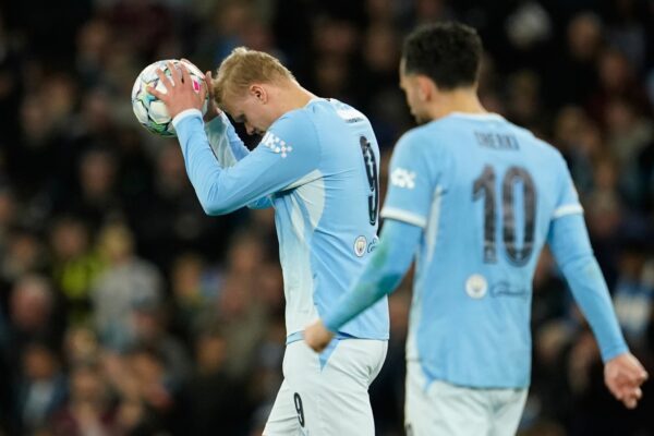 Für Manchester City lief es trotz des Tores von Erling Haaland (links) nicht.