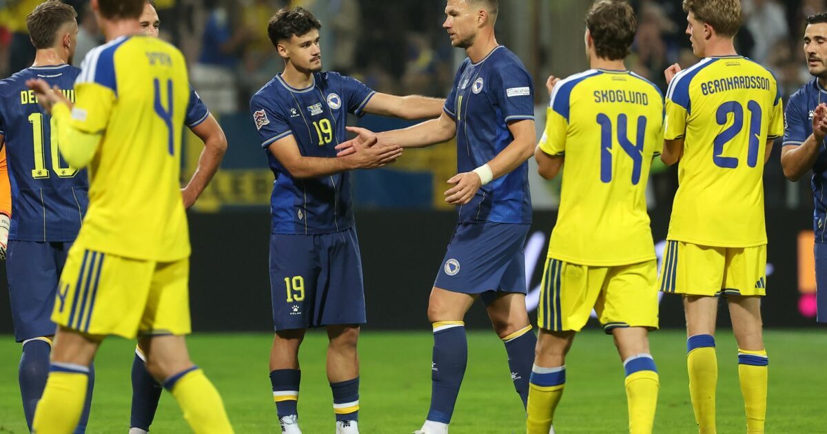 Bosniens Kapitän Edin Dzeko hat seine Nationalmannschaftskarriere beendet.