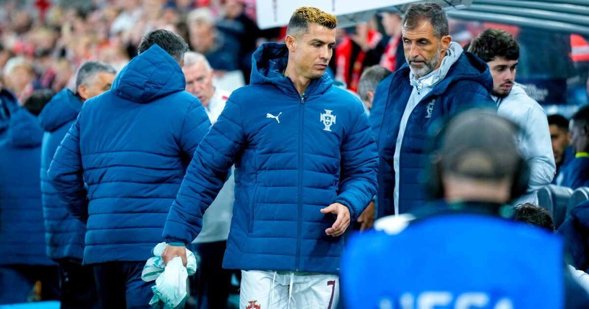 Ronaldos letzter Abgang? Der Superstar macht dem Trainer Vorwürfe. (Archivbild)