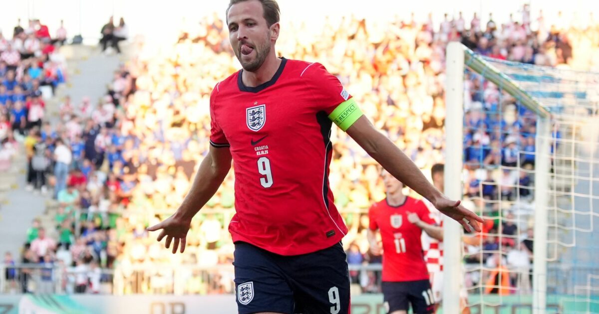 Auch Harry Kane trifft in Rijeka.