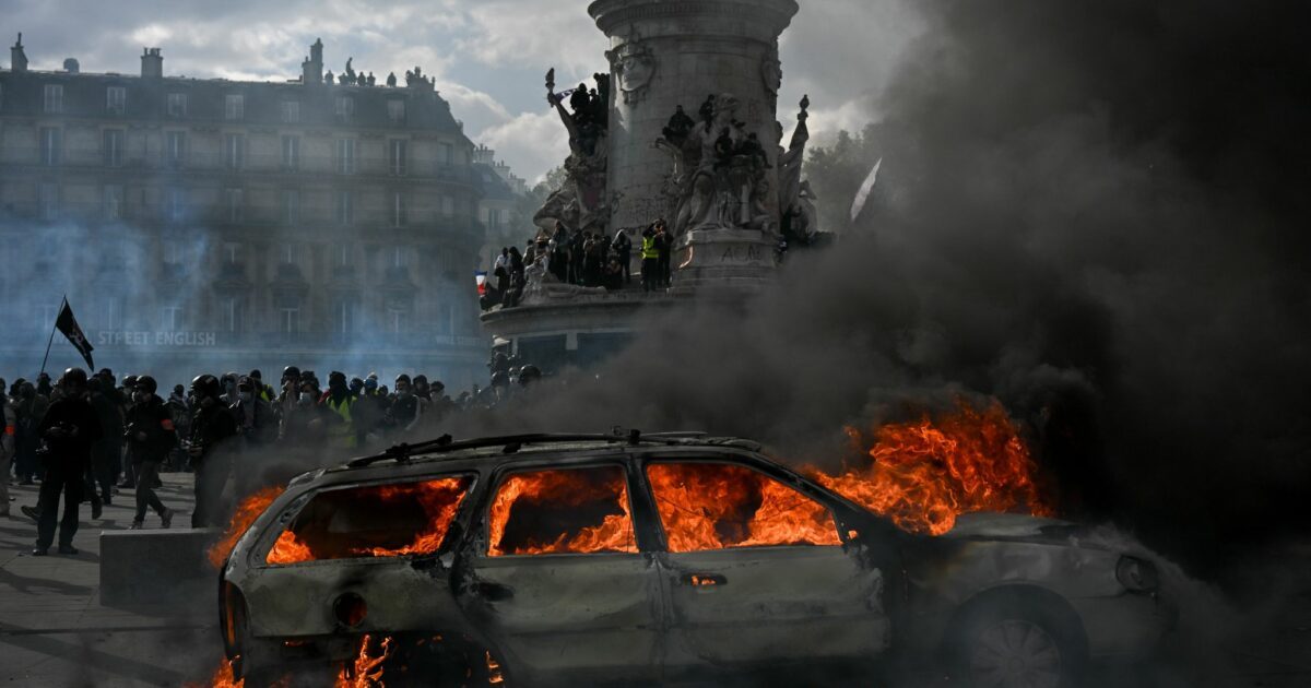 In Paris kam es vergangene Woche wie in anderen Städten zu schweren Ausschreitungen. (Archivbild)