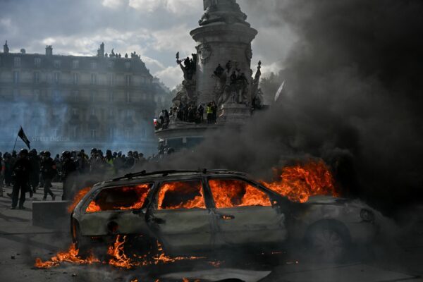 In Paris kam es vergangene Woche wie in anderen Städten zu schweren Ausschreitungen. (Archivbild)