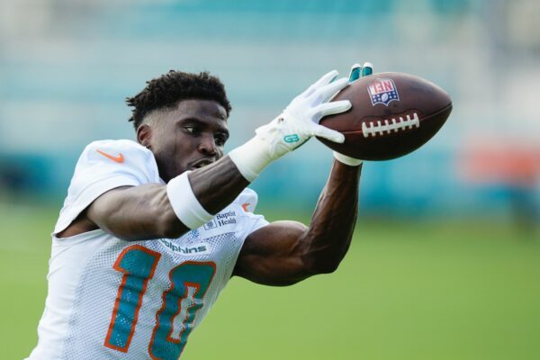 Tyreek Hill spielte von 2022 bis 2025 für die Miami Dolphins. (Archivbild)