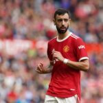 Während Bruno Fernandes mit Manchester United in Como verlor