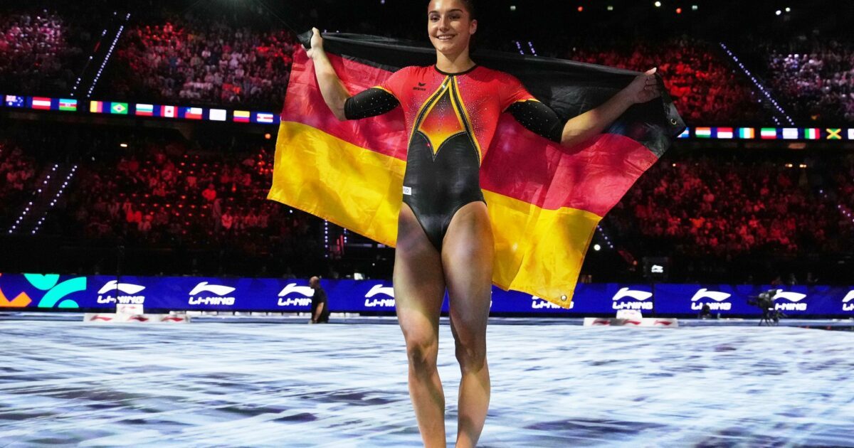 Jubel über WM-Silber: Helen Kevric.