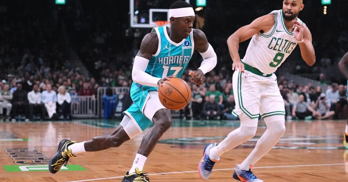 Die Hornets sind Schröders zwölfter NBA-Club. (Archivbild)