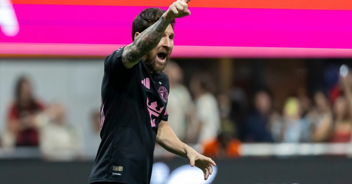 Messi erzielte seine Saisontore 24 und 25 für Inter Miami.