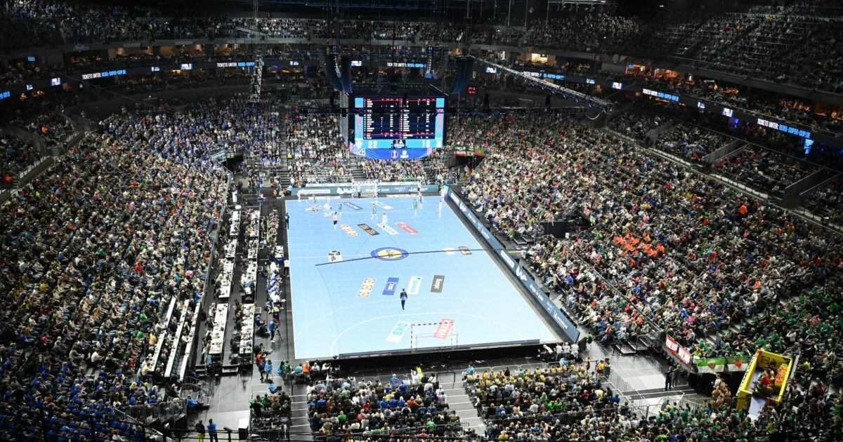 Schon das Pokal-Final4 wurde 2026 auf einem Glasboden gespielt. (Archivbild)