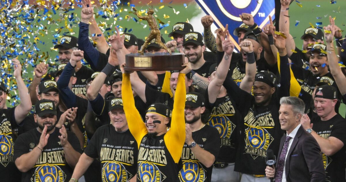 Die Brewers sind erstmals in ihrer Geschichte MLB-Champion.