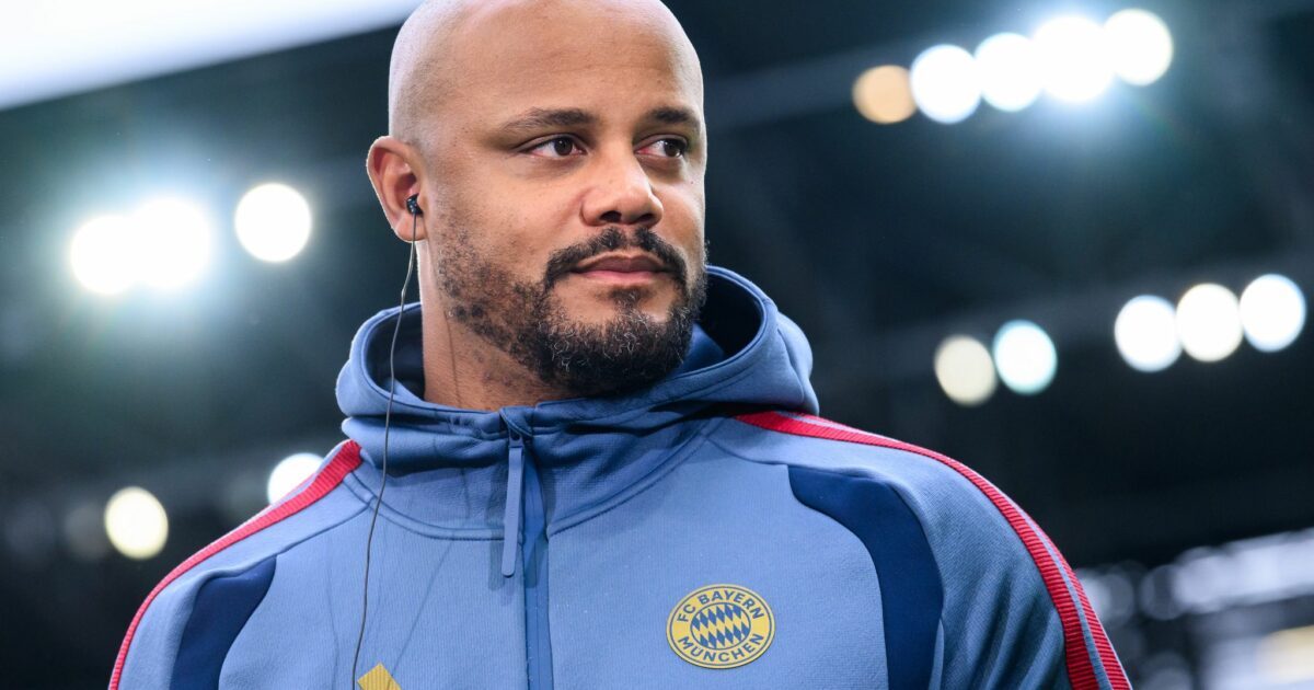 Bayern-Trainer Vincent Kompany wurde nach seinem Zusammenbruch in eine Klinik eingeliefert. (Archivbild)