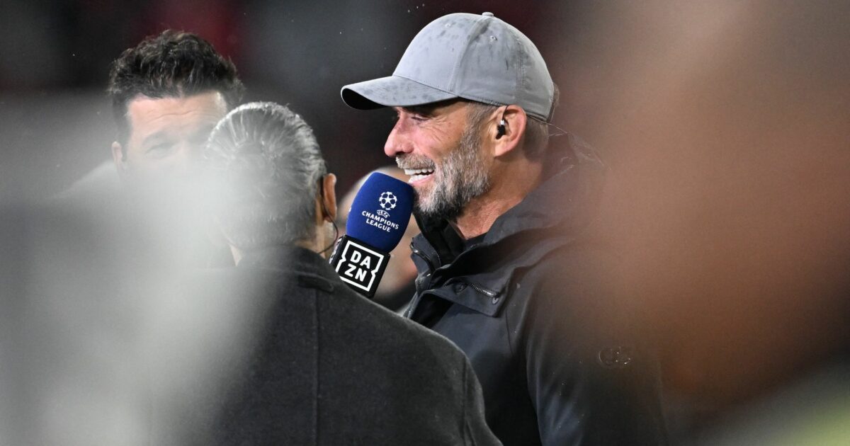 Das Interview von Bundestrainer Klopp in der Halbzeit des Bayern-Spiels gegen Arsenal sorgt noch immer für Gesprächsstoff. (Archivbild)