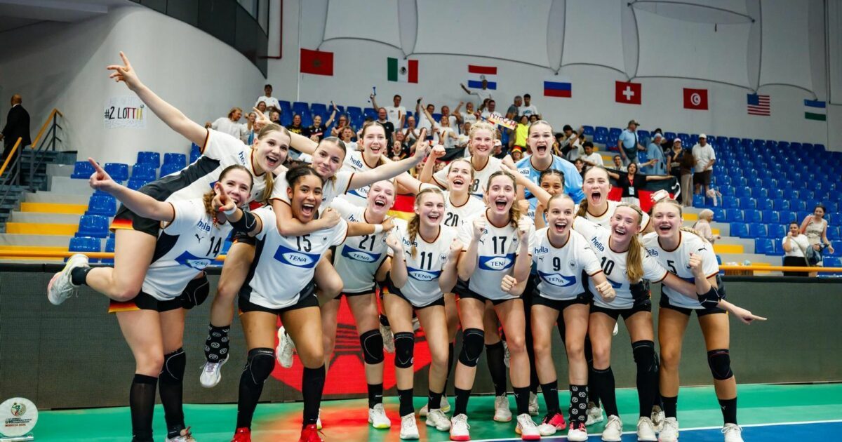 Die deutschen U16-Handballerinnen sind Weltmeister.