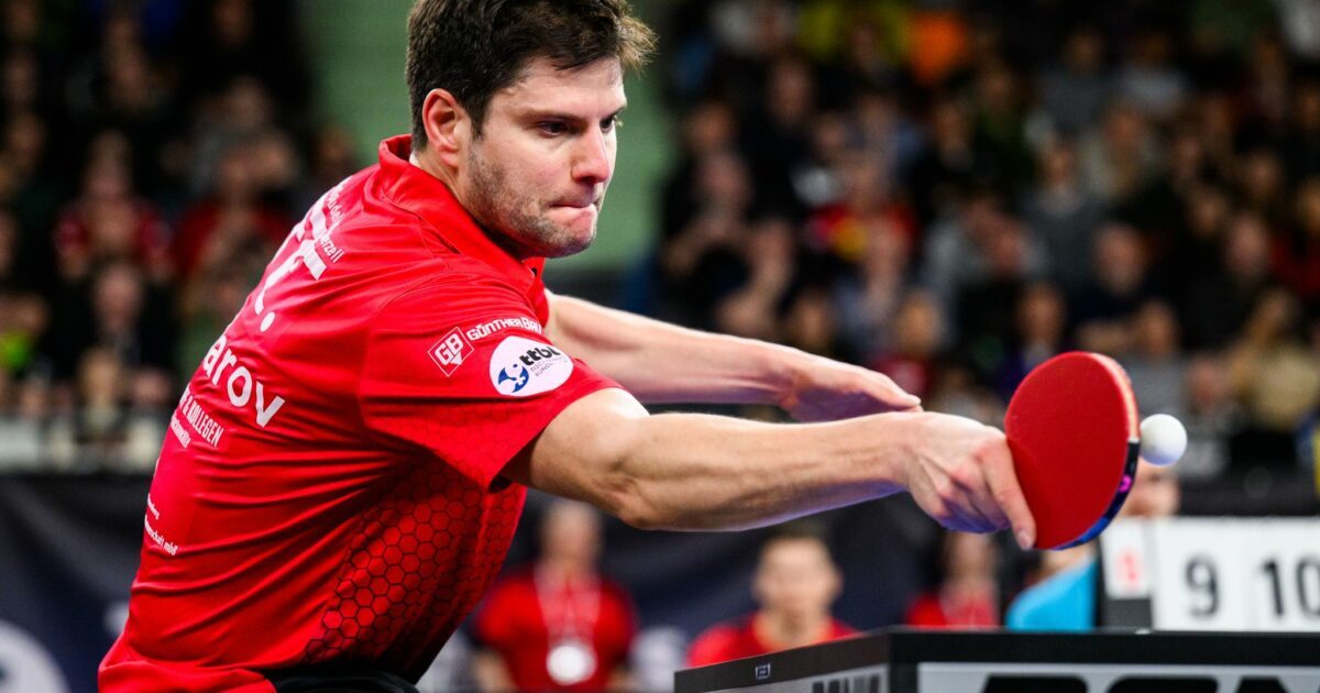 EM-Start abgesagt: Dimitrij Ovtcharov fehlt in Slowenien verletzt. (Archivbild)