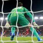 Cody Gakpo verwandelte seinen Strafstoß sicher gegen Chelsea-Keeper Mike Penders.