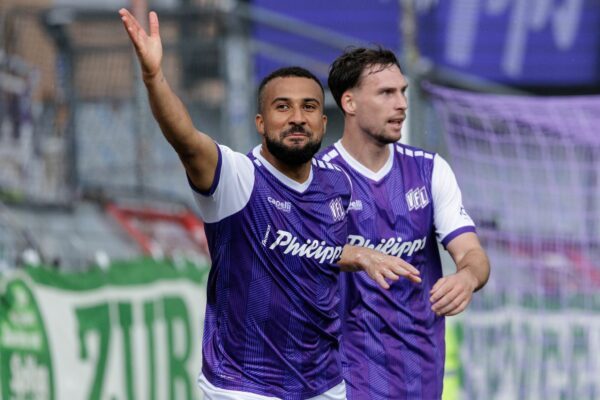Jubel beim VfL Osnabrück: Daniel-Kofi Kyereh und Co. feierten einen verdienten Heimsieg.
