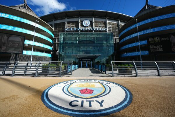 Das Etihad Stadium von Manchester City.