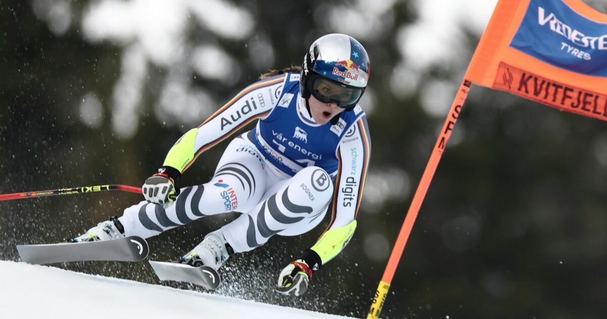 Deutschlands derzeit beste Skirennfahrerin: Emma Aicher. (Archivbild)